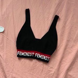 Fashion Nova “Feminist” bralette